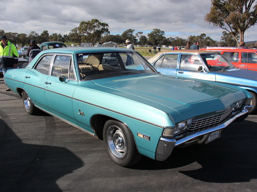 Chevrolet Impala (16369, 16469) 4 поколение, 3-й рестайлинг, седан (10.1967 - 09.1968)